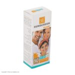 فلوئید ضد آفتاب بی رنگ مای SPF50 مدل Hyaluronic Acid مناسب انواع پوست حجم 50 میلی لیتر